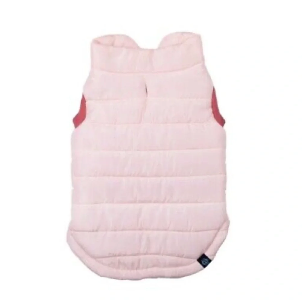 GAP PINK QUILTED BOMBER FOR PETS Pink Size LARGE New